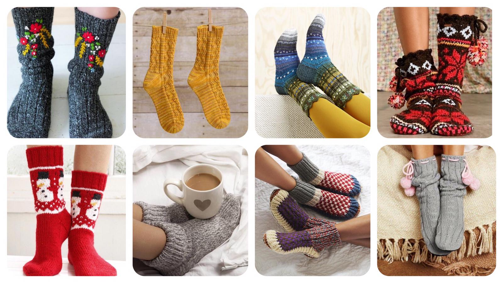 crochet and knitting socks designs