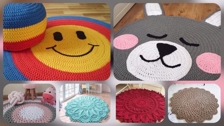  Round Crochet Work Mats