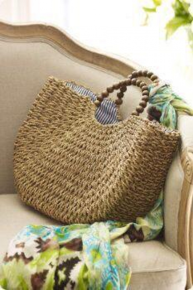 How to make a straw bag