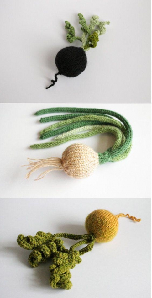 Create 4 fruit crocheted patterns
