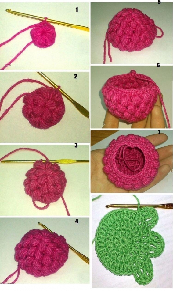 Create 4 fruit crocheted patterns