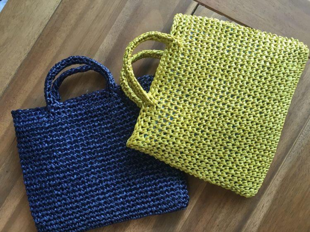 How to make a straw bag