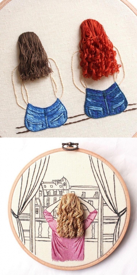 how to make embroidery designs