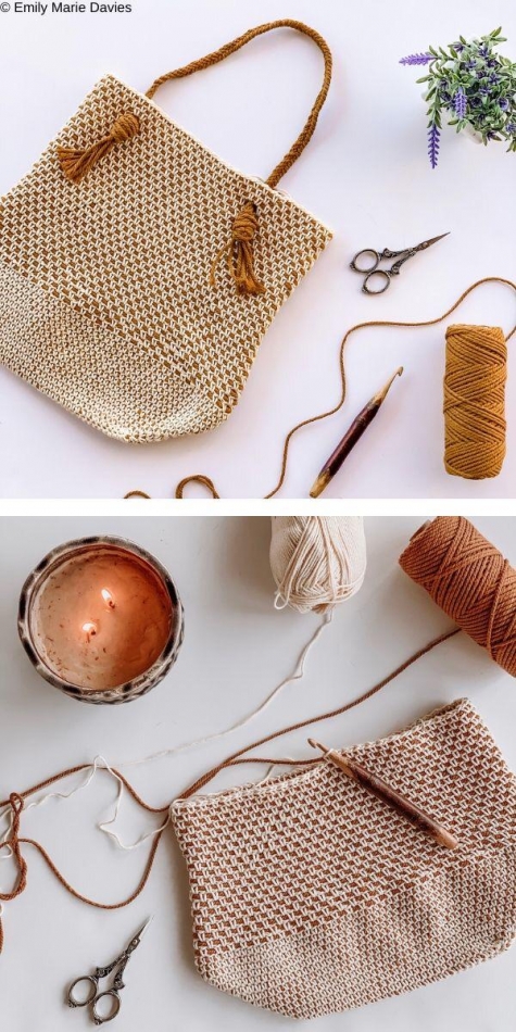 How to make a straw bag