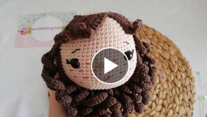 Amigurumi Naz Doll Wig Making