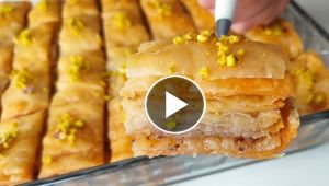 How to make hand made Turkish baklava