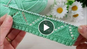 Openwork Triangles Model Vest