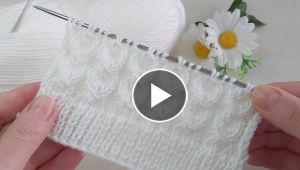 White Women's Sweater with Two Skewers